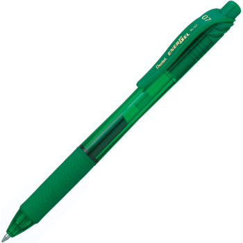 Pentel ENERGEL BL107 Στυλό Πράσινο με μελάνι gel νέας γενιάς που στεγνώνει αμέσως με απαλή γραφή.