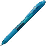 Pentel ENERGEL BL107 Στυλό Γαλάζιο με μελάνι gel νέας γενιάς που στεγνώνει αμέσως με απαλή γραφή.