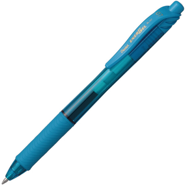 Pentel ENERGEL BL107 Στυλό Γαλάζιο με μελάνι gel νέας γενιάς που στεγνώνει αμέσως με απαλή γραφή.