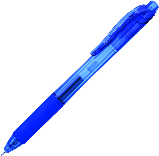 Pentel ENERGEL BLN105 Στυλό Μπλε με μελάνι gel νέας γενιάς που στεγνώνει αμέσως με λεπτή γραφή.