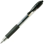 Pilot G-2 Στυλό με κουμπί, μελάνι Gel και Grip που σας δίνει ακρίβεια στο κράτημα με πάχος γραφής 0.5mm σε χρώμα μαύρο.