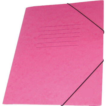 Φάκελος Πρέσπαν με Αυτιά και Λάστιχο διαστάσεων 25x35cm σε χρώμα Φούξια, για εύκολη και γρήγορη αποθήκευση εγγράφων.