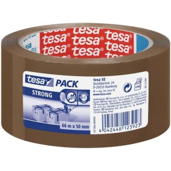 TESA PACK STRONG 50mmx66m ΚΑΦΕ ΤΑΙΝΙΑ ΣΥΣΚΕΥΑΣΙΑΣ