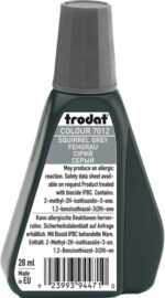 Μελάνι Trodat 7012 Squirrel Grey 28ml για ταμπόν σφραγίδων - Image 4