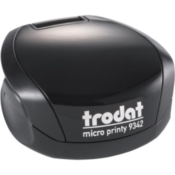 Σφραγίδα Στρογγυλή Trodat Printy 9342 Τσέπης Μαύρη για κατασκευή σφραγίδας με διάμετρο 4.2cm.