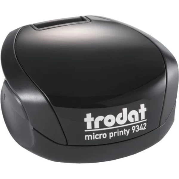 Σφραγίδα Στρογγυλή Trodat Printy 9342 Τσέπης Μαύρη για κατασκευή σφραγίδας με διάμετρο 4.2cm.
