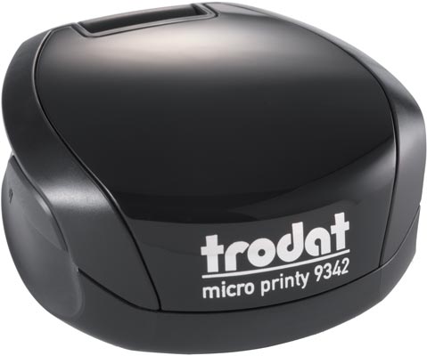 Σφραγίδα Στρογγυλή Trodat Printy 9342 Τσέπης Μαύρη για κατασκευή σφραγίδας με διάμετρο 4.2cm.