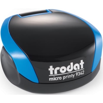 Σφραγίδα Στρογγυλή Trodat Printy 9342 Τσέπης Μπλε για κατασκευή σφραγίδας με διάμετρο 4.2cm.