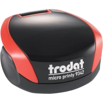 Σφραγίδα Στρογγυλή Trodat Printy 9342 Τσέπης Κόκκινη για κατασκευή σφραγίδας με διάμετρο 4.2cm.
