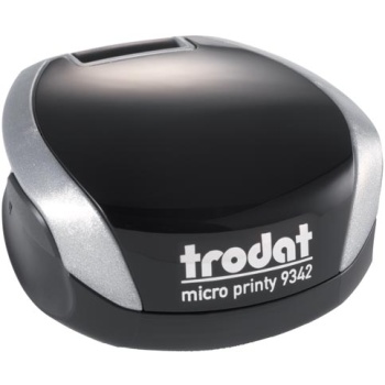 Σφραγίδα Στρογγυλή Trodat Printy 9342 Τσέπης Ασημί για κατασκευή σφραγίδας με διάμετρο 4.2cm.