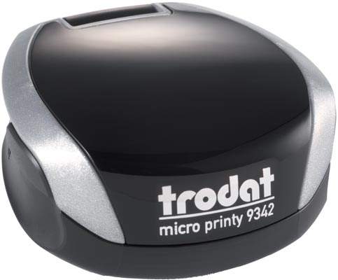 Σφραγίδα Στρογγυλή Trodat Printy 9342 Τσέπης Ασημί για κατασκευή σφραγίδας με διάμετρο 4.2cm.