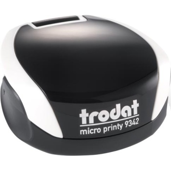 Σφραγίδα Στρογγυλή Trodat Printy 9342 Τσέπης Λευκή για κατασκευή σφραγίδας με διάμετρο 4.2cm.