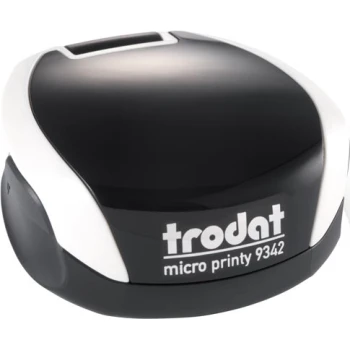 Σφραγίδα Στρογγυλή Trodat Printy 9342 Τσέπης Λευκή για κατασκευή σφραγίδας με διάμετρο 4.2cm.