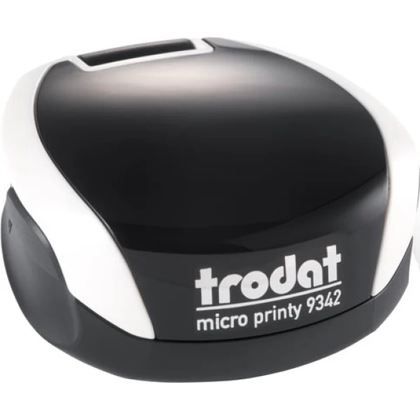 Σφραγίδα Στρογγυλή Trodat Printy 9342 Τσέπης Λευκή για κατασκευή σφραγίδας με διάμετρο 4.2cm.