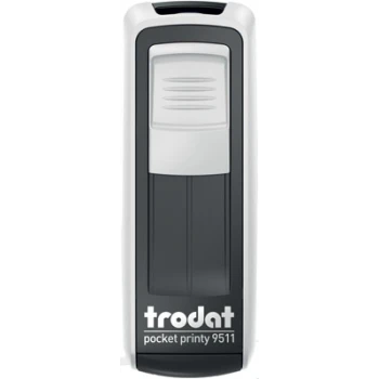 Σφραγίδα Trodat Pocket Printy 9511 Τσέπης Λευκή για κατασκευή σφραγίδας έως 3ων γραμμών κειμένου.