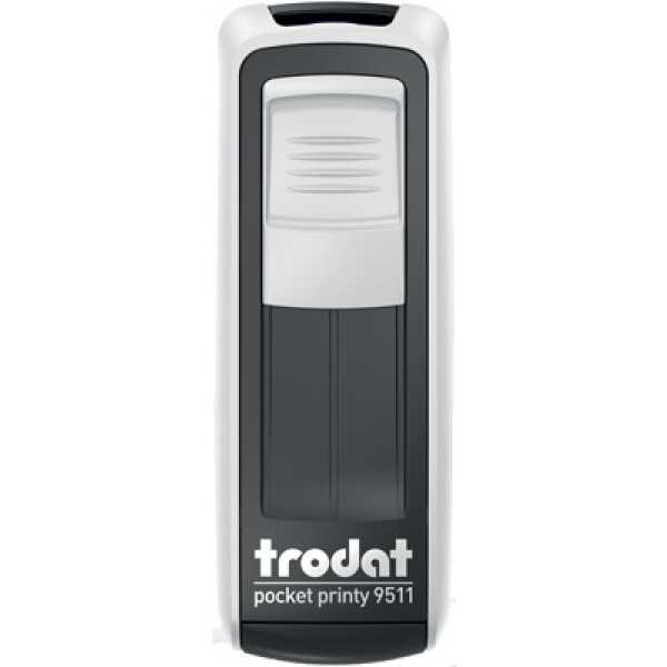 Σφραγίδα Trodat Pocket Printy 9511 Τσέπης Λευκή για κατασκευή σφραγίδας έως 3ων γραμμών κειμένου.