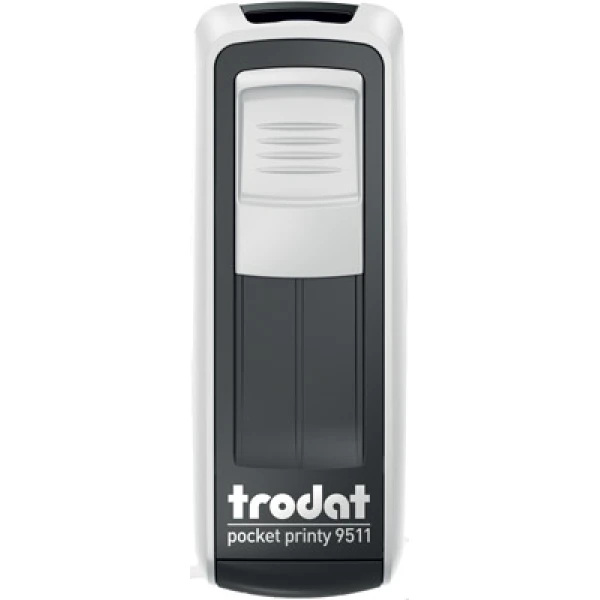 Σφραγίδα Trodat Pocket Printy 9511 Τσέπης Λευκή για κατασκευή σφραγίδας έως 3ων γραμμών κειμένου.