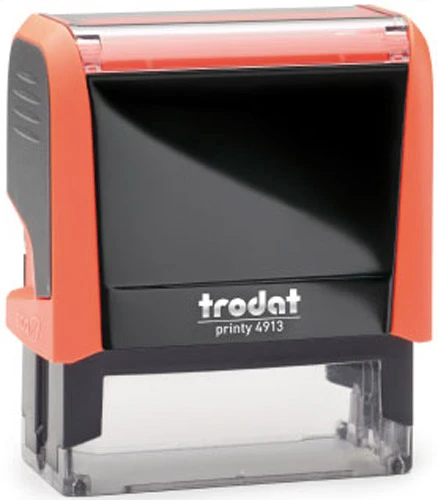 Σφραγίδα Trodat Printy 4913 Πορτοκαλί Αυτομελανώμενη