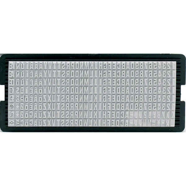 Trodat 6004 Πλακέτα Ελληνικών Γραμμάτων ύψους 4mm